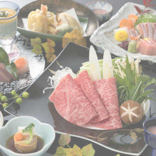 佐賀のレストランの会席料理